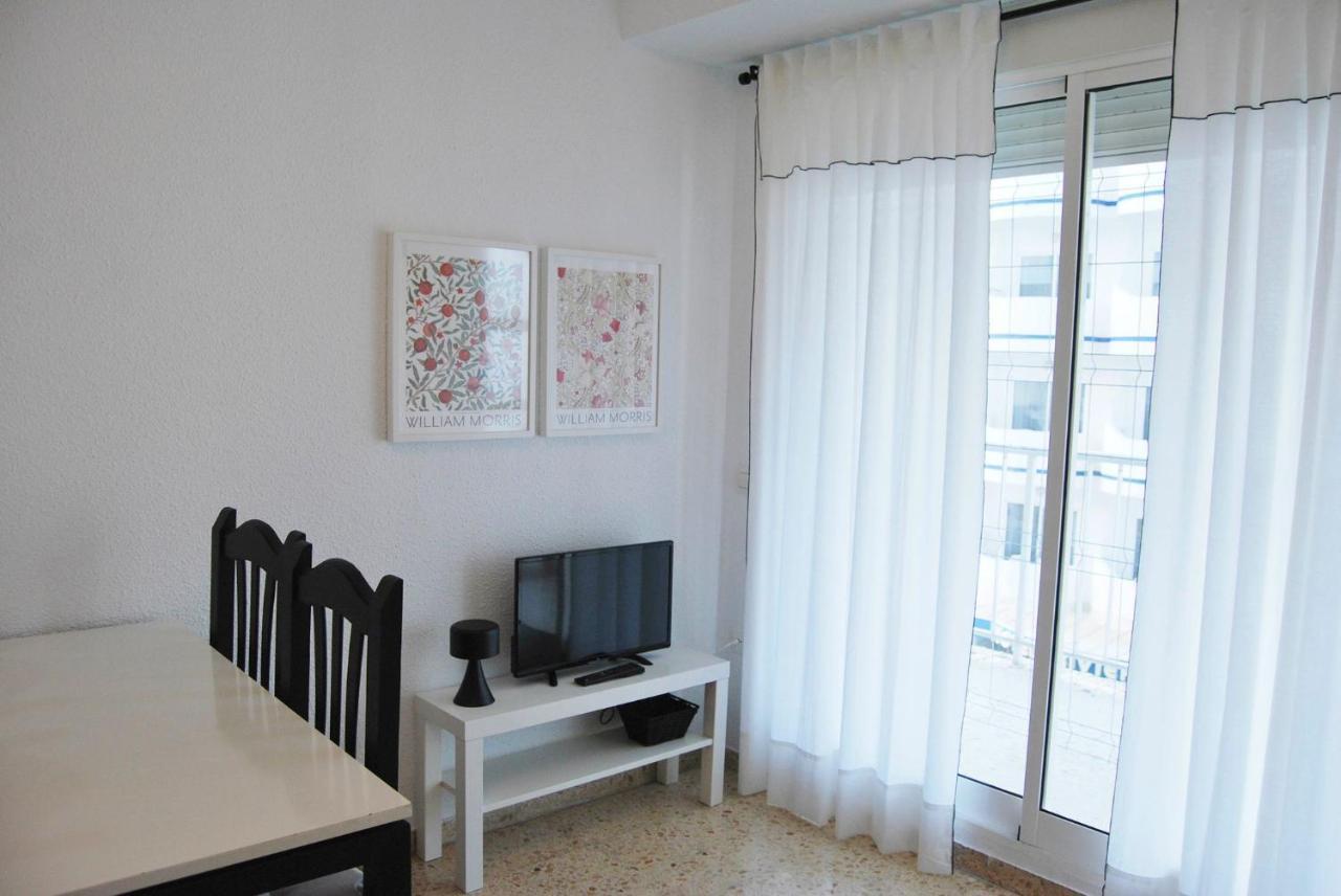 Apartamento Muy Coqueto En 1º Linea De Playa Playa de Gandia Exteriér fotografie